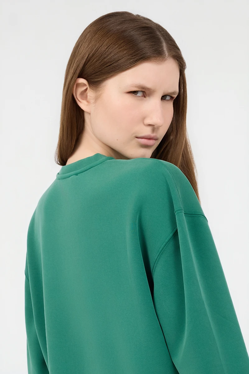 Green Logo Sweatshirt