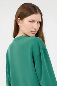 Green Logo Sweatshirt