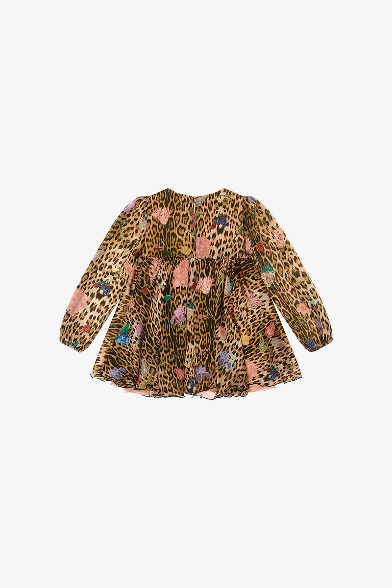 Leopard-print dress
