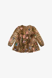 Leopard-print dress
