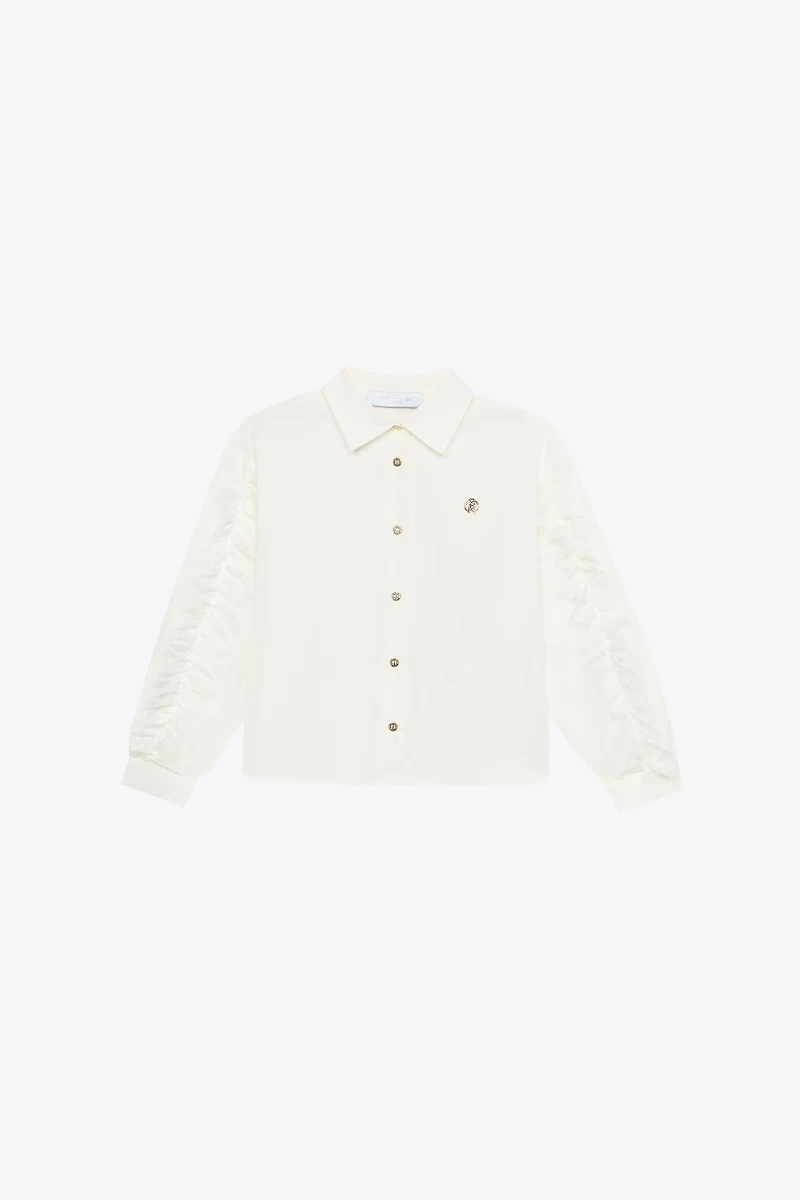 Shirt With Golden RC Monogram
