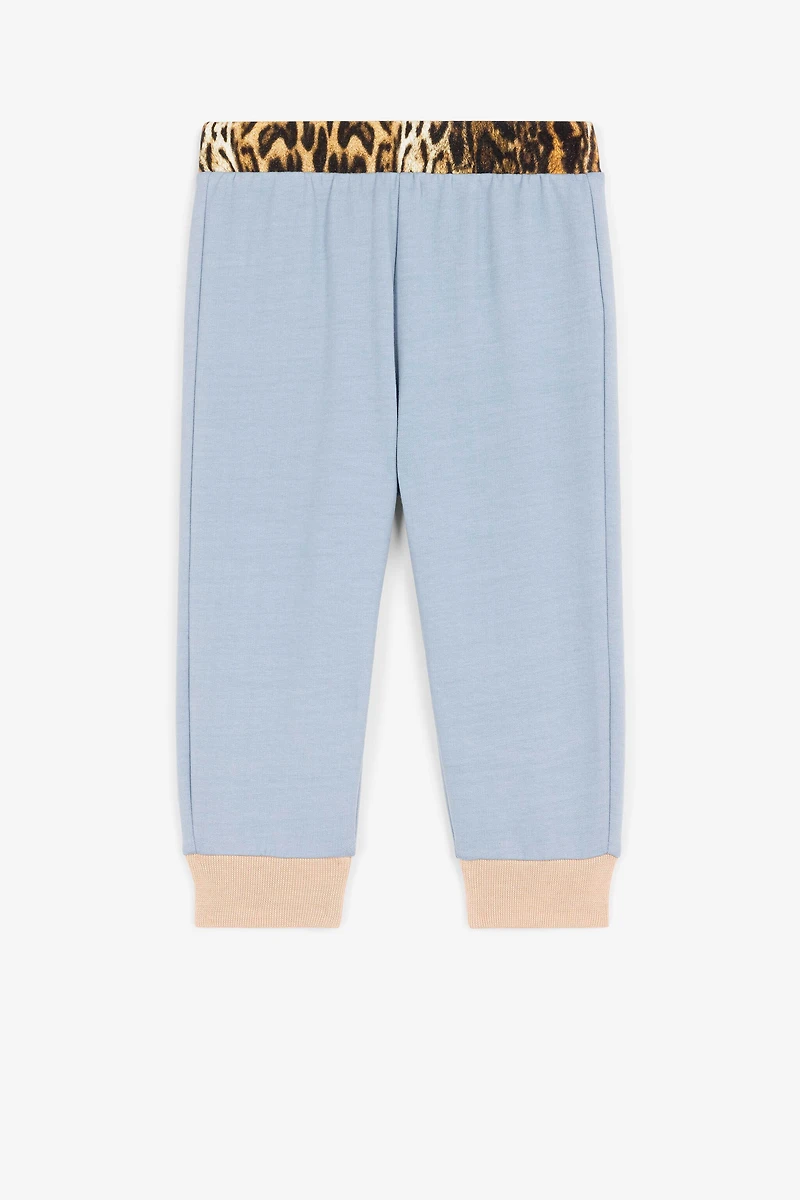 Ocelot-Print Sweatpants