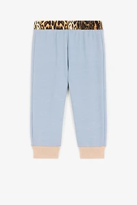 Ocelot-Print Sweatpants