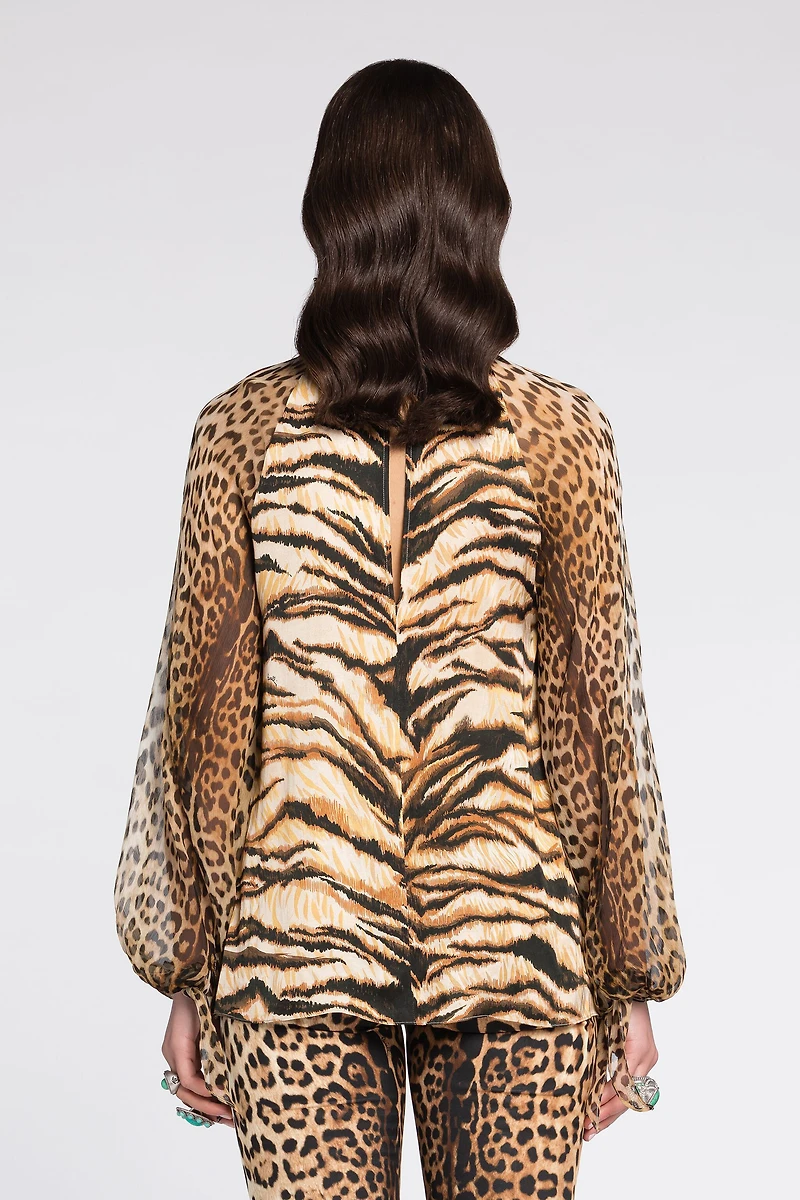 Animal-Print Shirt
