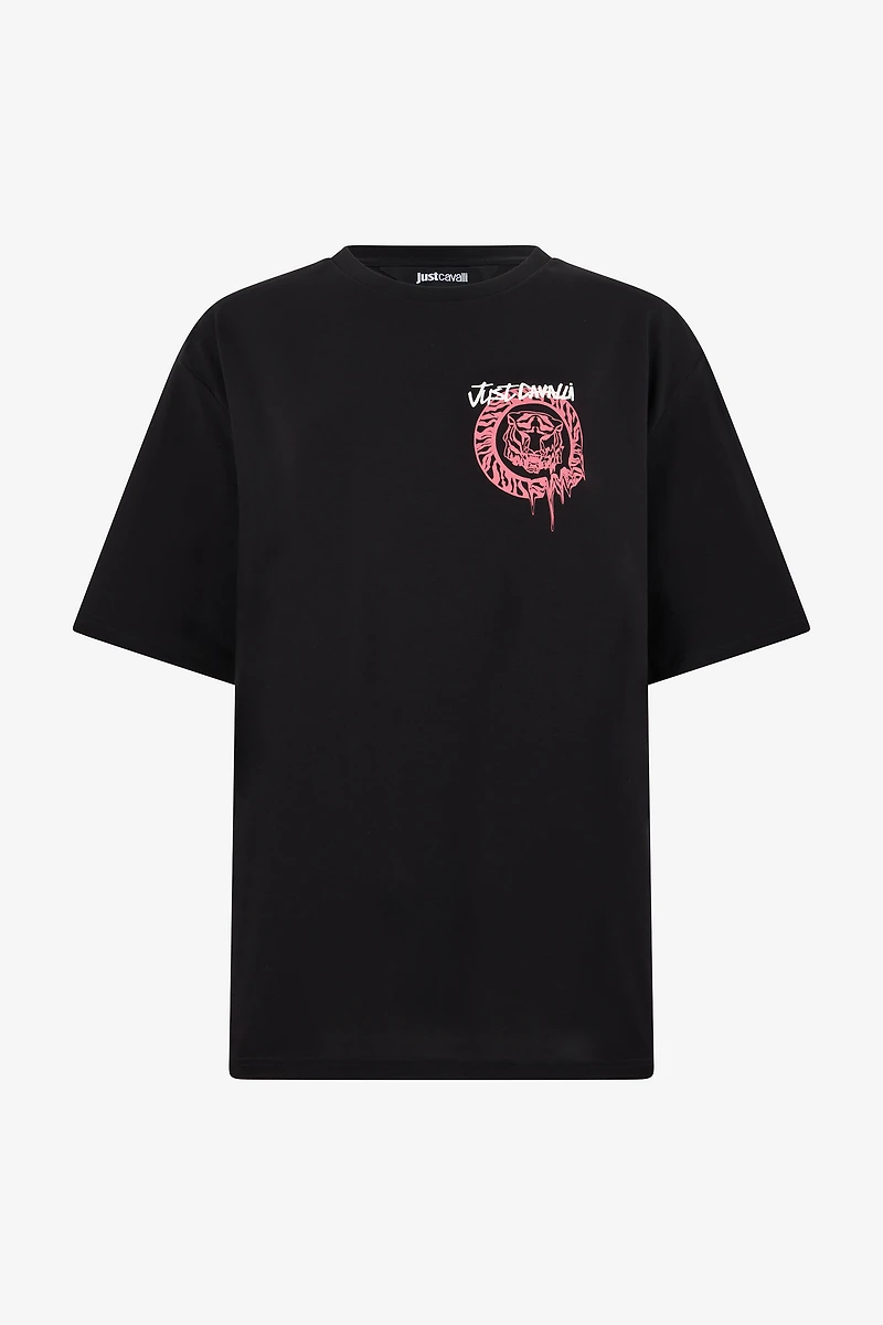 Black Urban Graphic T-Shirt