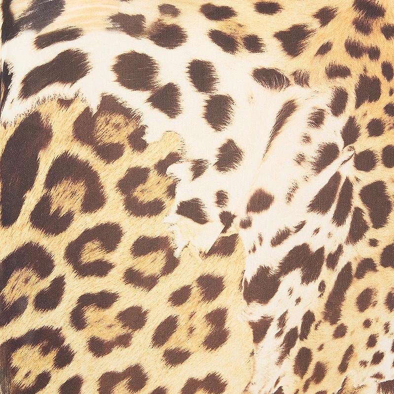 Shirt With Jaguar Skin Print