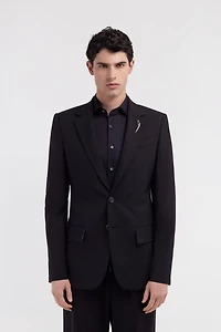 Two button blazer with Fang