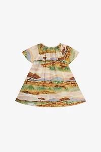 Dress With Safari Print