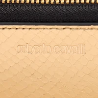 Snake Print Zip-Around Wallet