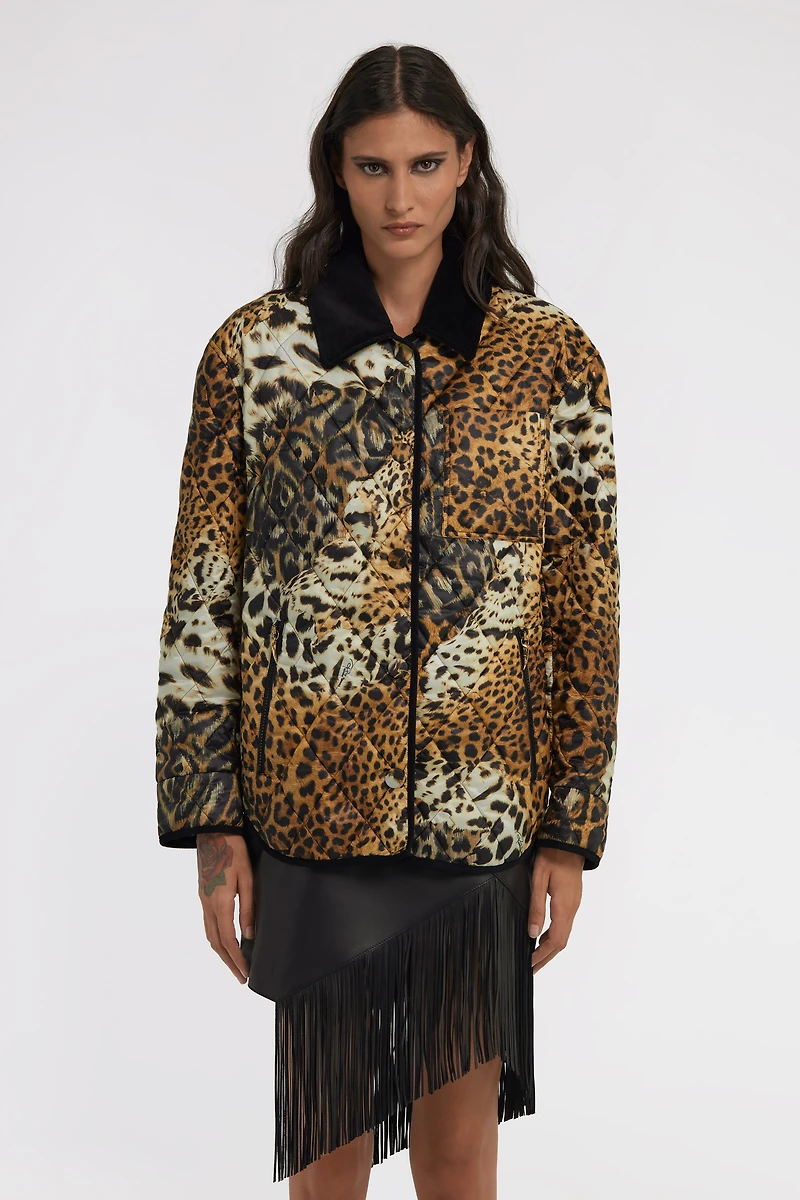 Leopard print Jacket