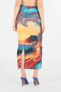 Itaca Print Skirt