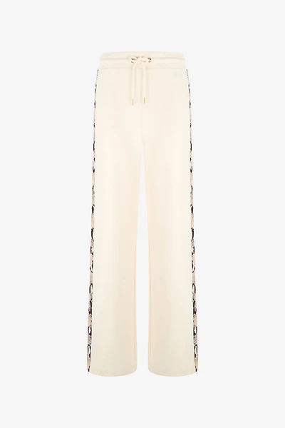 Trousers with snake bands
