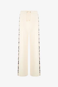 Trousers with snake bands