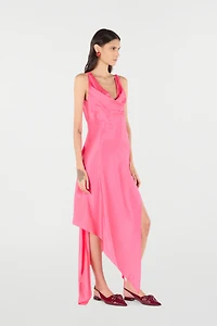 Dress With Asymmetric Skirt