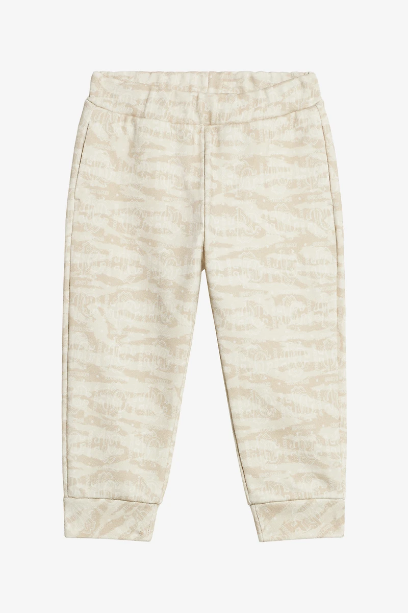 Pants With RC Monogram And Tiger Skin Print