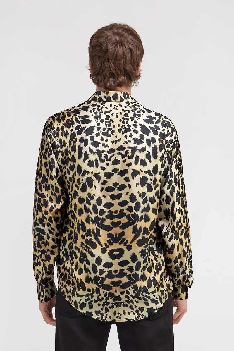 Shirt with Leopard print