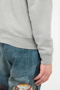 Grey Sweatshirt with Logo