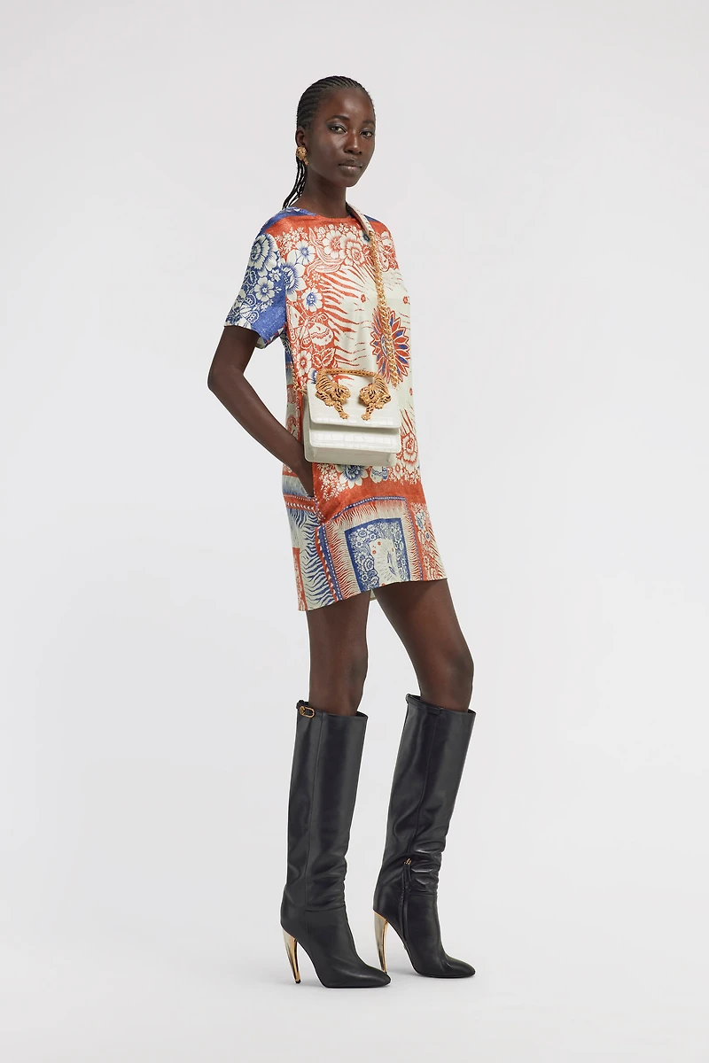 Bandana Print Dress