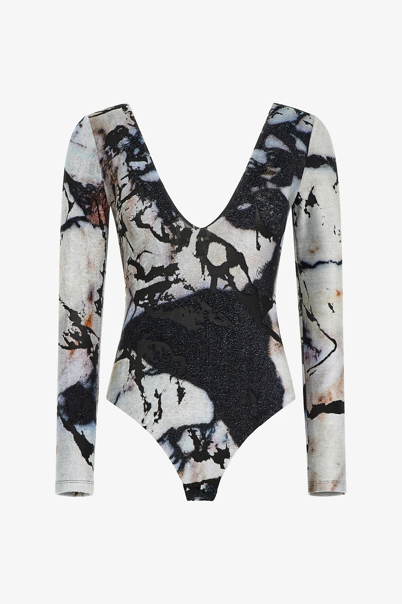 Marble print body