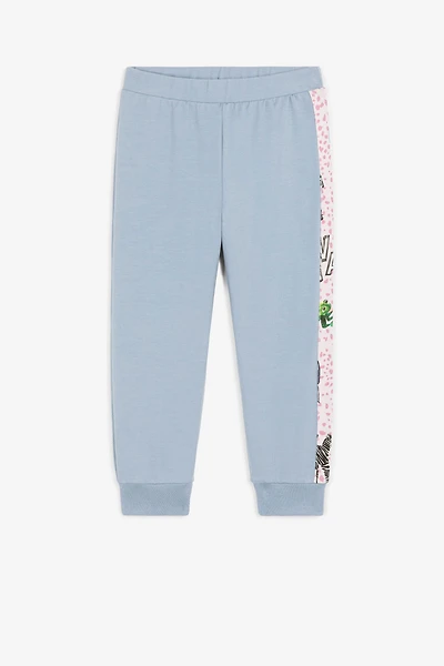 Logo And Wildlife-Print Sweatpants