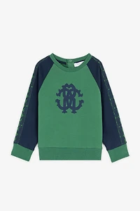RC Monogram Cotton Sweatshirt