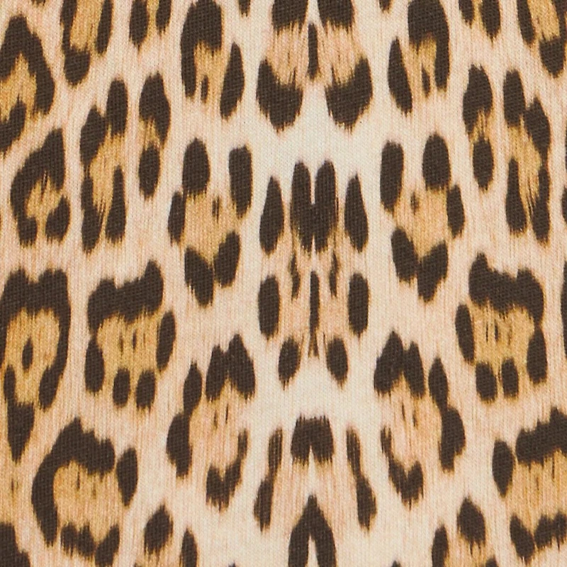 T-Shirt With Jaguar Skin Print