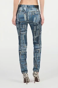 Skinny Patchwork Capsule Collection Jeans