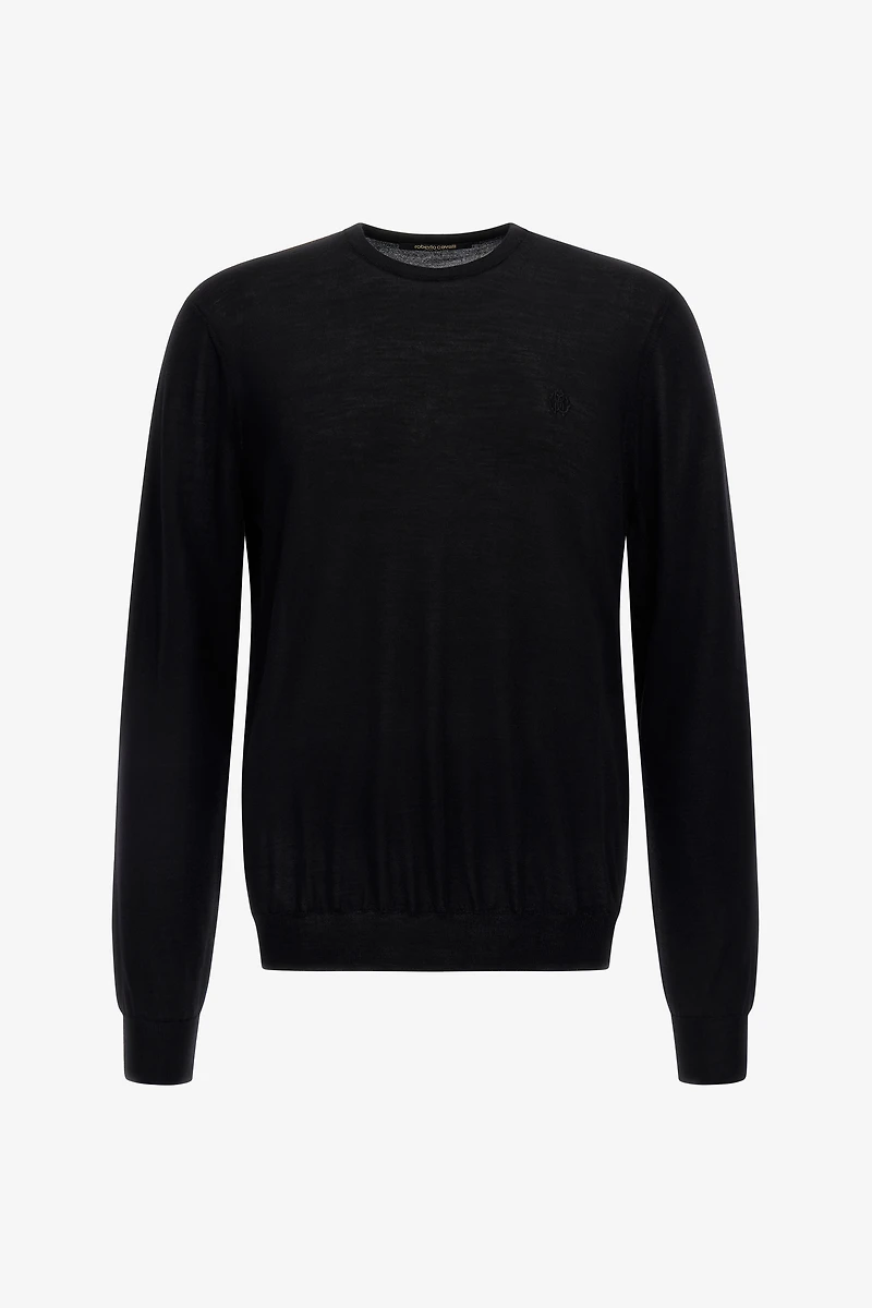 Crew Neck Logo Sweater