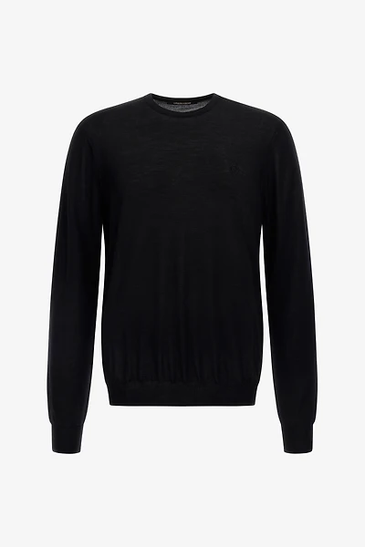 Crew Neck Logo Sweater