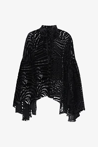 Bell-sleeve shirt