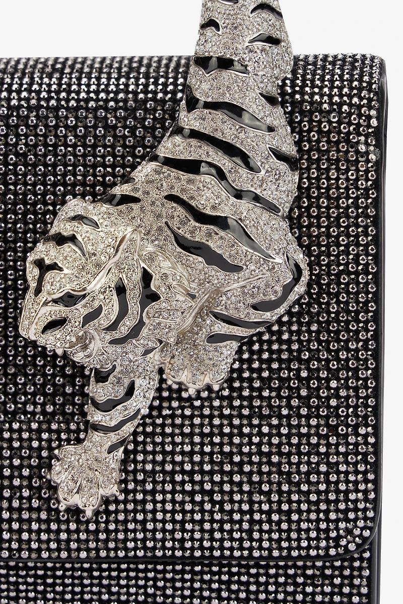 Roar Bag With Rhinestones