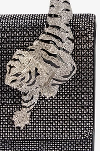 Roar Bag With Rhinestones