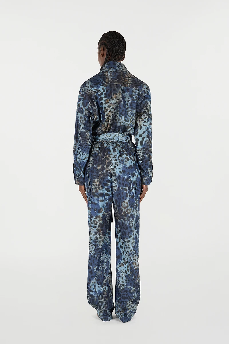 Jumpsuit With Leopard Print