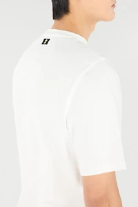 T-Shirt With Logo And Mini Studs