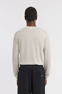 Crew Neck Logo Sweater