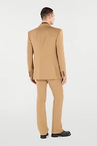 Striped Double-Breasted Jacket