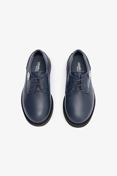 Lace-Up Loafers With RC Monogram