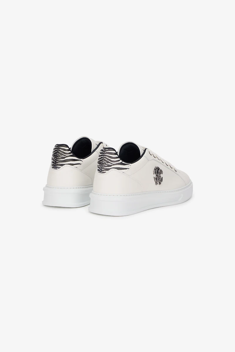 Sneakers With Zebra Insert