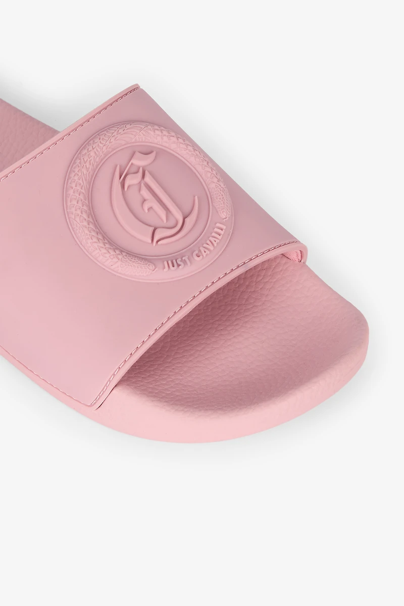 Sliders With JC Monogram And Logo
