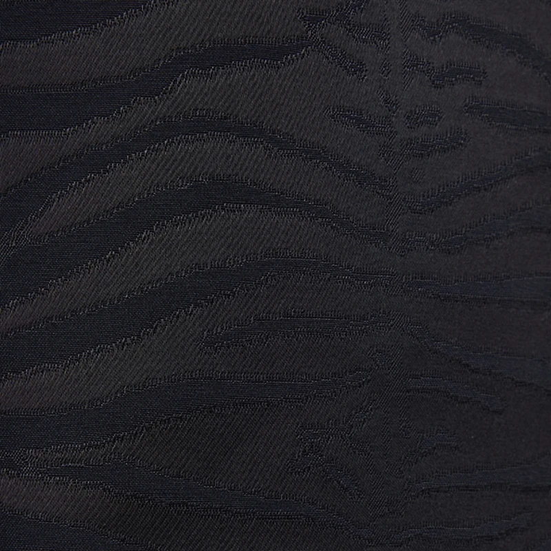 Blazer With Solid-Color Tiger Skin Design