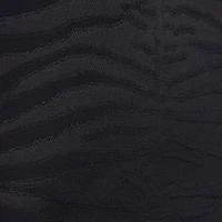 Blazer With Solid-Color Tiger Skin Design