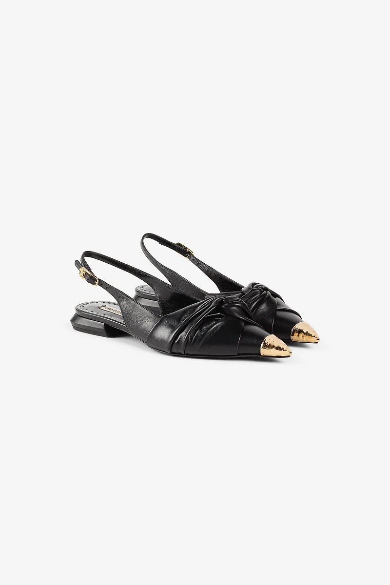 Le Pettegole slingback with decoration
