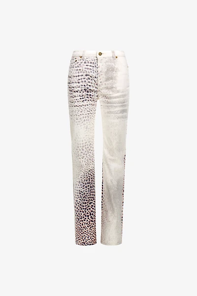 Shark Print Jeans
