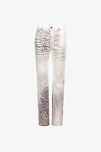 Shark Print Jeans