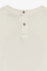 T-Shirt With Lettering And RC Maxi-Monogram