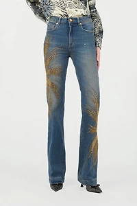 Jeans With Rhinestones
