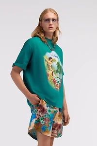 Hawaii print t-shirt