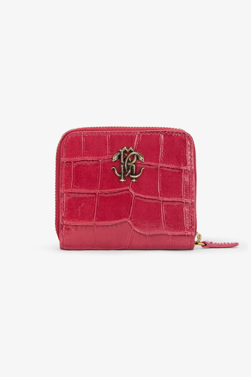 Small Crocodile-Effect Wallet