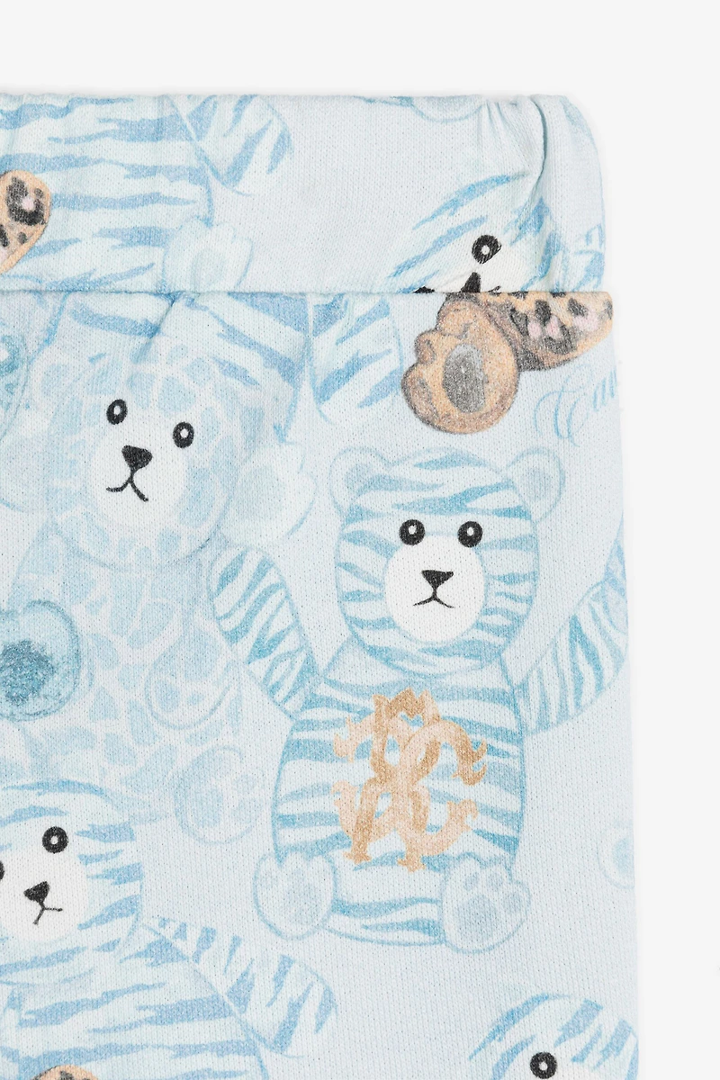 Teddy Bear-Print Sweatpants