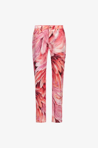 Plumange Print Jeans